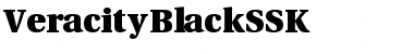 VeracityBlackSSK Font