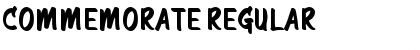 Download Commemorate Font