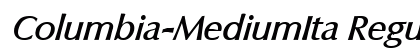 Columbia-MediumIta Regular preview