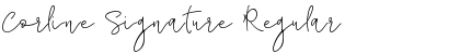 Corline Signature Font