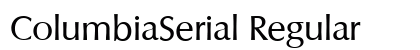 ColumbiaSerial Regular preview