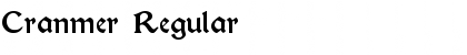 Download Cranmer Font
