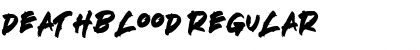Download DEATHBLOOD Font