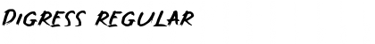 Digress Font