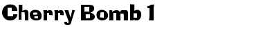 Cherry Bomb 1 Normal Font