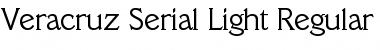 Download Veracruz-Serial-Light Font Download Veracruz-Serial-Light Font