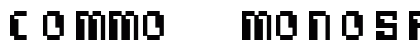 Commo  Monospaced Regular preview