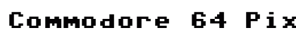 Commodore 64 Pixeled Regular preview