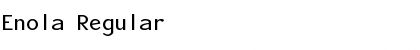 Download Enola Font Download Enola Font