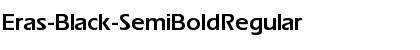 Download Eras-Black-SemiBold Font