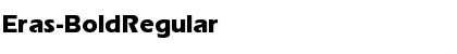 Eras-Bold Regular Font