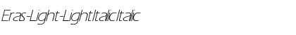Download Eras-Light-Light Italic Font Download Eras-Light-Light Italic Font