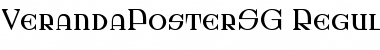 VerandaPosterSG Font