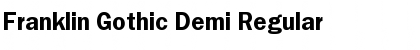 Download Franklin Gothic Demi Font