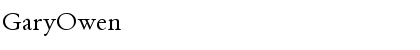 Download GaryOwen Font Download GaryOwen Font