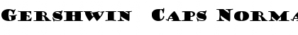 Download Gershwin Caps Font Download Gershwin Caps Font