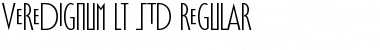 VereDignum LT Std Regular Regular Font