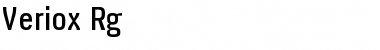 Veriox Regular Font Veriox Regular Font