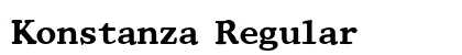 Konstanza Regular preview