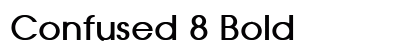 Confused 8 Bold preview