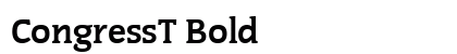 CongressT Bold preview