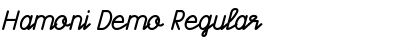 Download Hamoni Demo Font Download Hamoni Demo Font