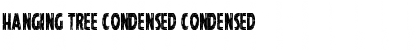 Hanging Tree Condensed Font