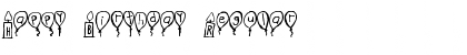 Download Happy Birthday Font
