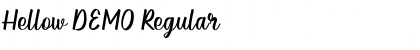 Download Hellow DEMO Font Download Hellow DEMO Font