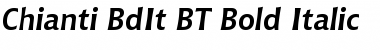Chianti BdIt BT Font