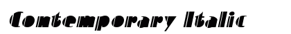 Contemporary Italic Preview