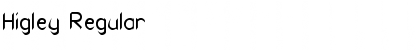 Download Higley Font Download Higley Font