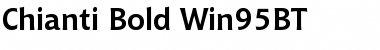 Chianti Win95BT Bold Font
