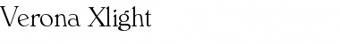 Download Verona-Xlight Font Download Verona-Xlight Font