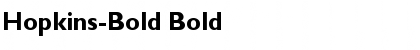 Download Hopkins-Bold Font