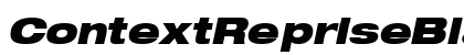 ContextRepriseBlackExpSSK BoldItalic Preview