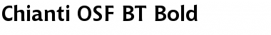 Chianti OSF BT Bold Font