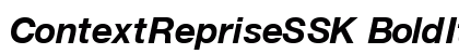 ContextRepriseSSK BoldItalic Preview