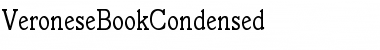 VeroneseBookCondensed Medium Font