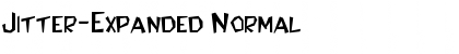 Jitter-Expanded Normal Font