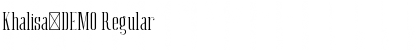 Download Khalisa_DEMO Font Download Khalisa_DEMO Font