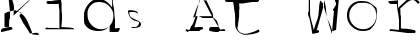 Download Kids At Work Font Download Kids At Work Font