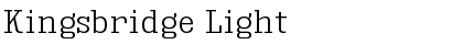 Kingsbridge Light Font