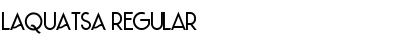 Download LAQUATSA Font Download LAQUATSA Font