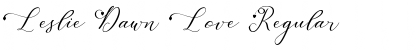 Download Leslie Dawn Love Font Download Leslie Dawn Love Font
