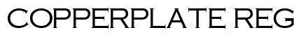 Copperplate Regular Preview