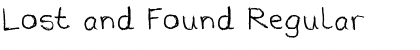 Download Lost and Found Font