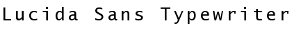 Lucida Sans Typewriter Regular Font Lucida Sans Typewriter Regular Font