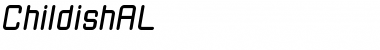 ChildishAL Font