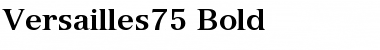 Versailles75 Font